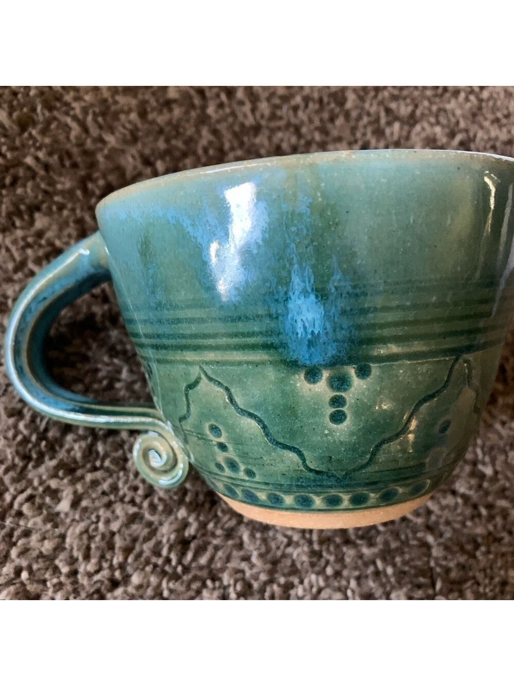 Handmade Stoneware Pottery Mug